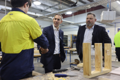 "The most important choice that you will make is not whether you do metals and engineering, electrical, construction or automotive. It's whether, when you weren't enjoying mainstream school that much, you gave it away or tried something different. You've - 1