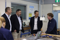 "The most important choice that you will make is not whether you do metals and engineering, electrical, construction or automotive. It's whether, when you weren't enjoying mainstream school that much, you gave it away or tried something different. You've - 3