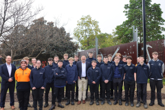 "The most important choice that you will make is not whether you do metals and engineering, electrical, construction or automotive. It's whether, when you weren't enjoying mainstream school that much, you gave it away or tried something different. You've - 7